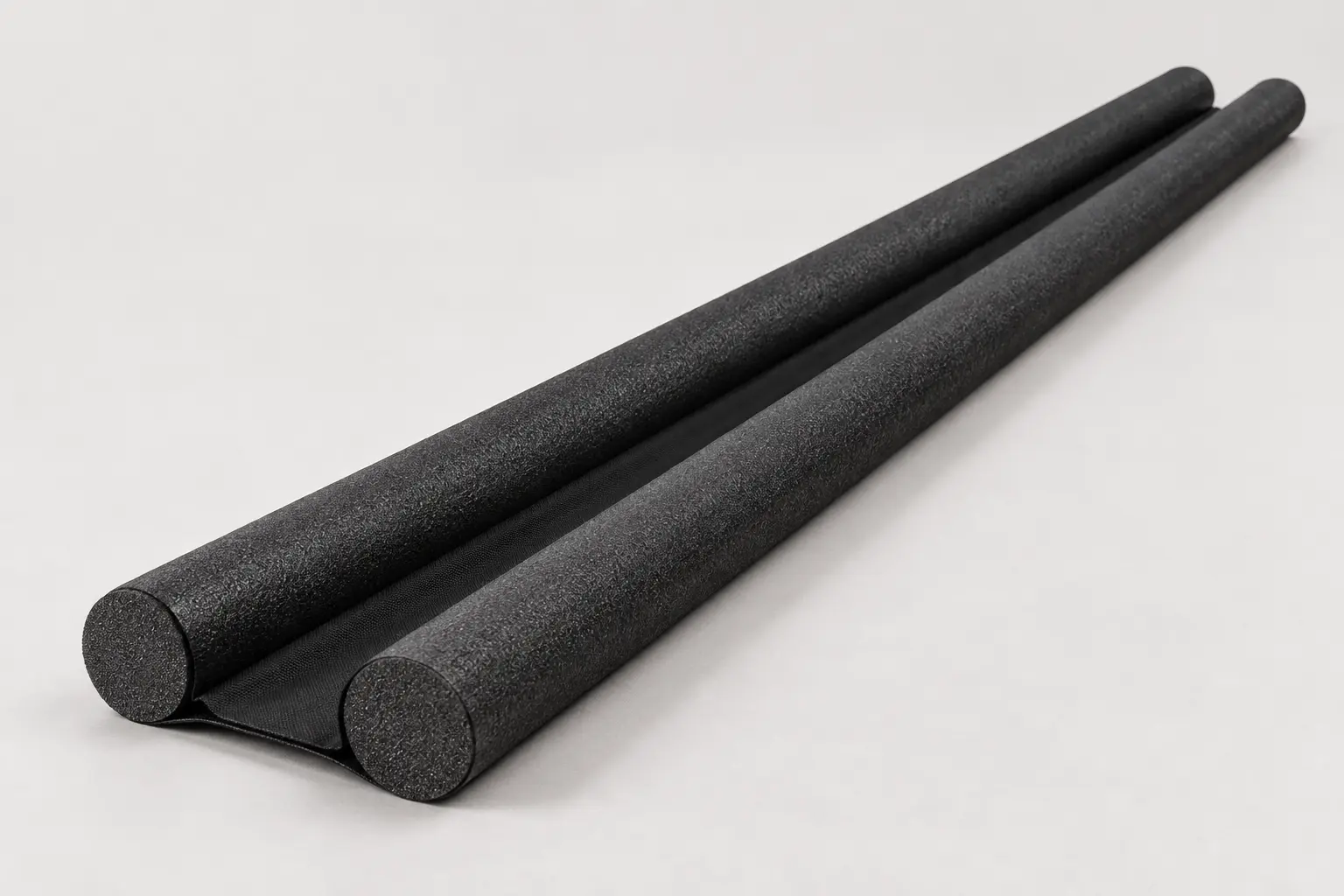 Burlete doble QuietSeal 95 negro visto completo